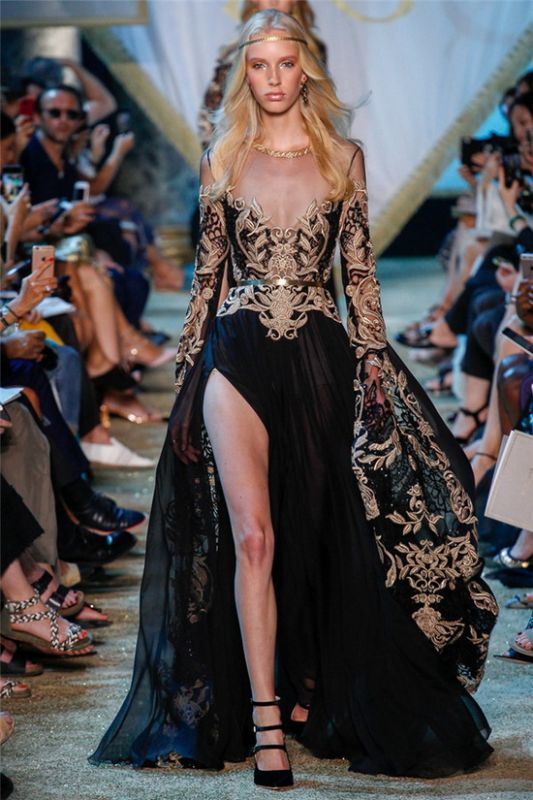 Elie Saab 2017秋冬系列高定時(shí)裝秀